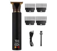 Hair Clippers Men,Cordless Beard Trimmer,Professional Clippers Grooming Kit,Precision T-Blade Mens Trimmer with LED,Shavers for Men Beard Shaper,Electric Razor USB Rechargeable,Gifts for Mens