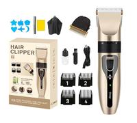 Hair Clippers Men Rechargeable Cordless Clippers with 4 Limit Combs, Hair Clippers Haircutting Kit Home Hair Cutting Professional Hair Trimmer Gifts for Men