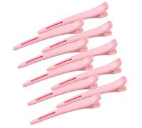 Hair Clips, 12pcs Hair Clips for Styling Sectioning, Large Duck Bill Hair Clip for Women Girls, Professional Hairdressing Clip for Long Short Thick Fine Hair, No Crease Anti-slip, Pink