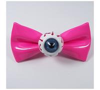 Hair Clips 2 pieces of punk eye hairpins bow hairpins Halloween hair accessories hairpins Blue Hair Clips (Size : Rose Red)