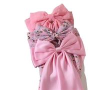 Hair Clips 3 Bow Hair Clips Women's Summer Premium Bow Clip Headdress Duck Bill Clip Hair Clip Hair Accessories(Pink)