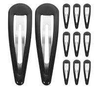 Hair Clips Barrettes Metal Black Teens for 50pcs Women Snap | No Slip Design, Sturdy Shape Retention, Versatile for Holidays and Beaches