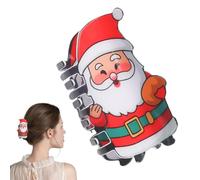Hair Clips, Christmas Hair Clips for Women - Santa Claus Snowman Hair Clip | Thick Hairpin Hair Clips, Cute Christmas Trees, Claw Clips for Women
