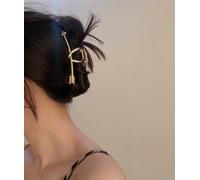 Hair clips,claw clips,claw clips,hair claw,shark clip, Korea's One Arrow Through The Heart Arrow Love Simple Metal Clip Claw Clip Shark Clip Hairpin 01 bright gold (Color : 01 bright gold)(01 bright g