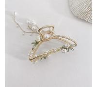 Hair clips,claw clips,claw clips,hair claw,shark clip, Refined Lily Of The Valley Shark Clip Hair Claw Clips For Women Headwear Hairpins Claw Clip Shark Clip 01 (Color : 3)(2)