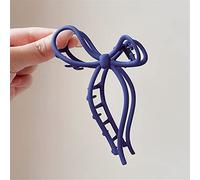 Hair clips,claw clips,claw clips,hair claw,shark clip, Women's Solid Color Hollow Bow Grab Clip Retro Geometric Hair Crab Hairpin Girl Shark Clip Headdress (Color : TS5276 1)(TS5276 3)