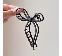 Hair clips,claw clips,claw clips,hair claw,shark clip, Women's Solid Color Hollow Bow Grab Clip Retro Geometric Hair Crab Hairpin Girl Shark Clip Headdress (Color : TS5276 1)(TS5276 1)