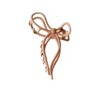 Hair clips,claw clips,claw clips,hair claw,shark clip, Women's Solid Color Hollow Bow Grab Clip Retro Geometric Hair Crab Hairpin Girl Shark Clip Headdress (Color : TS5276 1)(TS5276 6)