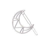 Hair Clips Fashion Woman Hair Accessories Triangle Hair Clip Pin Metal Geometric Alloy Hairband Moon Circle Hairgrip Barrette Girls Holder Blue Hair Clips(C16)