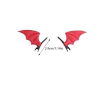 Hair Clips For Girl Halloween Hair Clips Bat Devil Shape Barrettes Barrettes For Toddler Girls Pins Women Accessories Goth Pins Daily Hairstyles Bat Shape Kids Girls Accessories