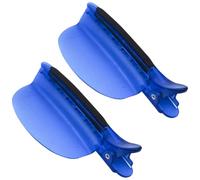 Hair Clips for Sectioning - Set of Heat Resistant Separator Clamps, 2 Piece Highlighting and Wig Extension | Salon Styling for Quick Release Equal Handles, Grips