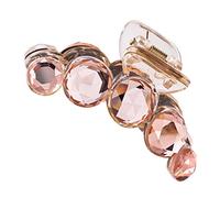 Hair Clips For Thin Hair Korean Version Of The Girl Crystal Clip Girls Medium Water Crystal Grip Acessories (A, One Size)