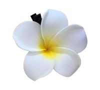 Hair Clips for Women - Trendy Frangipani Hair Clip | Non Slip Strong Hold Barrettes, Cute Frangipani Flower Hairpin for Women