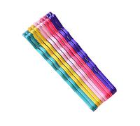 Hair Clips Hair Barrettes Hair Clamps Hairpins, 10Pcs Girl Rainbow Magnoloran Wavy Bobby Pins Hair Clip Hairpin Hairdressing - 4#