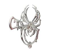 Hair Clips - Hair Claw Clips | Hair Clips Women | Spider Web Hair Claw Clips | Metal Hair Jaw Clip | Halloween Hair Claw Clips | Halloween Hair Accessories for Dating Business Trip Pool Traveling