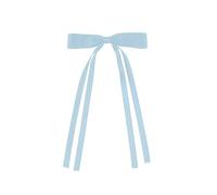 Hair Clips Metal 2PC Hair Clips For Women Tassel Ribbon Bowknot With Long Tail Women Clip For Girl Solid Long Accessories Barrettes With Pretty (C, One Size)