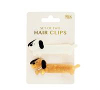 Hair clips (set of 2) - Sausage dogs