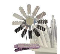 Hair Clips, Styling Barrettes, Cute Accessories, 12-Piece Pastel Color Collection, No Slip Grip Design, Fun Loading Motif, Quick Hairs Styling Tools for Teen Girls School Events Weddings Travel Daily