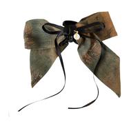Hair Clips Thick Hair Metal Claw Clips,Pearl Hair Clips,Clips Large Plush Hair Clips Headdress Ink Painting China Bow Ribbon Ponytail High Clip Back Head Hairpin