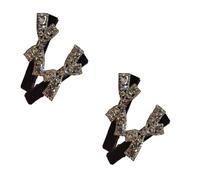 Hair Clips Women Claw Metal Claw Clips,Pearl Hair Clips,Clips Large Plush Black Rhinestone Bow Clip Edge Edge Clip Broken Hair Bangs Clip Top Clip Hairpin Hair Clips