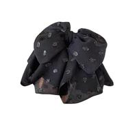 Hair Clips Women Claw Metal Claw Clips,Pearl Hair Clips,Clips Large Plush Hair Clips Hairpin Handmade Chiffon Mesh Black Hair Accessory