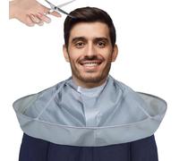 Hair Cloak Cape,Foldable Barber Cloak,Umbrella Shaped Waterproof Haircut Cape,60cm Diameter Haircut Bib，Wipeable,Perfect For Kids Or Adults，Keeps Clothes And Floors Clean.