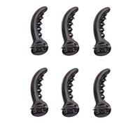 Hair Clutcher For Women Set of 6 Black Medium Mirchi Daily Use Party Wear For Gifts