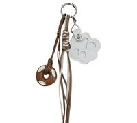 Hair Collection Keychain - Pet Memory Holder, Lightweight Dog Paw Memory Pendant, Family Life Accessory for Puppy Lovers | Portable Collector Souvenir Gift