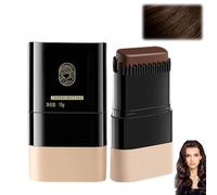 Hair Color Stick,Grey Hair Cover Up Stick,Root Touch-Up Brush,Gray Hair Concealer,Portable Waterproof & Sweat-Proof Hair Dye for All Hair (Chestnut brown (1PC))