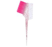 Hair Coloring Brush Dyeing Comb Professional Hairdressing Bleach Application Tool for Salon Home Use ABS Material 22.5 x 8cm 3 Colors Available (Pink)