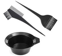 Hair Coloring Brush,Hair Dye Coloring Set Hair Dye Comb Brush with Mixing Bowl Hair Coloring Applicator Comb Diy Salon Tool,Hairdressing Mixing Bowl,Hair Coloring Tools