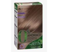 Hair Colour 0% Ammonia, 8.1 Light Ash Blonde with Argan Oil, Jojoba and Karite. Pack de 2