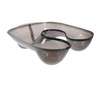 Hair Colour Neck Tray for Barber and Hairdresser Abs Black | DIY Hairdressing Use, Lightweight and Easy to Store, Salon Supplies for Washing, Perming, Colouring