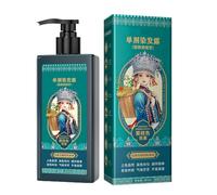 Hair Colour Shampoo 207 ml, Natural Grey Coverage, Gentle Colour Refreshment, Care for Curly Hair, Beard Colour, Anti-Grey Formula, Travel Size, Salon Quality, Home Use, Women Seniors Care