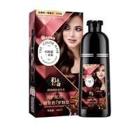 Hair Colour Shampoo, Colour Shampoo Hair Dye, Natural 450 ml Hair Dye Shampoo, Long-Lasting, Deep Cleansing and Nourishing Hair Care for Soft, Shiny, Smooth Hair and Durable Hair