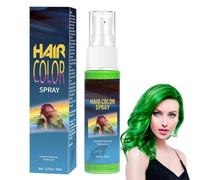 Hair Colour Spray 30ml Green Hair Spray Temporary - Non-Sticky, Long-Lasting, Washable Temporary Hair Dye with Instant Styling for Christmas, Birthday Parties, Events and Cosplay Occasions