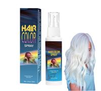 Hair Colour Spray 30ml White Hair Spray Temporary - Non-Sticky, Long-Lasting, Washable Temporary Hair Dye with Instant Styling for Christmas, Birthday Parties, Events and Cosplay Occasions