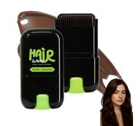 Hair Colour Stick 2-in-1 Root Touch-Up Comb In Dark Brown - Portable Temporary Hair Dye For Grey Coverage With Semi-Permanent Wash In Wash Out Formula Water Resistant And Quick Application For Adults