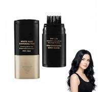 Hair Colour Touch-Up Pen, 10 ml Comb Applicator for Grey Root Strands | Compact Capped Design, Targeted Application Along the Hairline and Sideburns, for Home or Travel Between Colouring Sessions