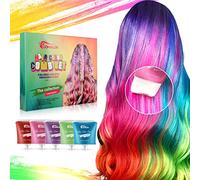 Hair Colour Wax, Magic Master Keratin Temporary Hairstyle Cream, Instant Coloured Clay for Men and Women, for a Party, Festival, Cosplay, 5 Colours
