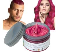 Hair Colour Wax One-time Temporary Modeling Natural Colour Hair Dye Wax,Natural Matte Hairstyle for party,Cosplay,Masquerade,Nightclub,Halloween