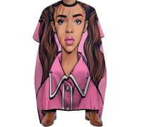 Hair Colouring Cape African American Black Woman Girl Art, Stain resistant Salon Cape Professional Hairdressing Apron for Men Coloring 140X168cm
