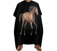 Hair Colouring Cape Running Arabian Horse Stain Resistant Barber Haircut Capes Professional Barber Cape For Hairdresser Styling Women
