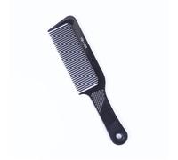 Hair Comb 2pc Professional Hair Cutting Comb Carbon Salon Barber Styling Tool Men Women Flat(Black2)