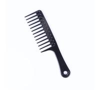 Hair Comb 2pc Professional Hair Cutting Comb Carbon Salon Barber Styling Tool Men Women Flat(Black3)
