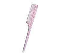 Hair Comb 3PC Multi-colored Acetic Acid Portable Tip Tail Comb For Various Hair Lengths For Travel And Home Use for women(Light pink)