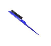 Hair Comb 3Pcs Pro Salon Hair Brushes Comb Slim Line Teasing Back Combing Brush Styling Tools DIY Kit(Blue)