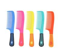 Hair Comb 5 Pcs Women's Tooth Comb Set Styling Essentials Round Combs With Handle Hairdressing Tools For Grooming And Beauty for Thick Hair