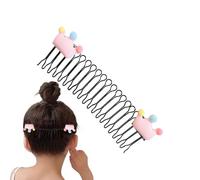 Hair Comb Clips - Flower Broken Hair Hairpins, Decorative Side Combs with Interlocking Teeth, Tames Flyaway Strands for Bun Styling, Ideal for Bridal Parties Bridesmaids Dating