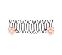 Hair Comb Clips - Flower Hairpins, Broken Hair Fixing Side Combs Strong Hold Design, Multi-Purpose Styling Accessory with Durable Grip, Perfect for Girls Women Bun Updo Hairs Styling